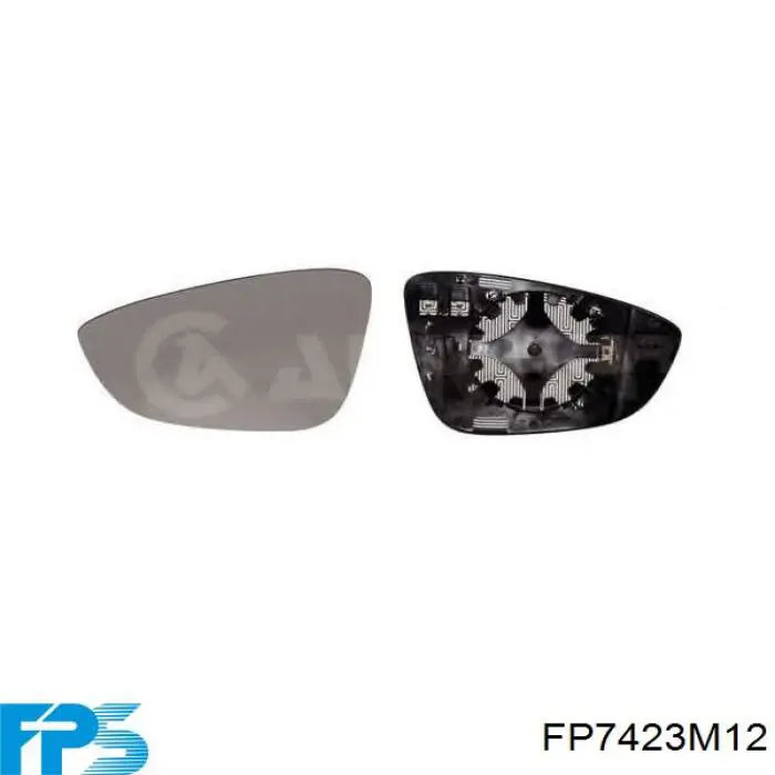 Стекло правого зеркала заднего вида FP7423M12 FPS