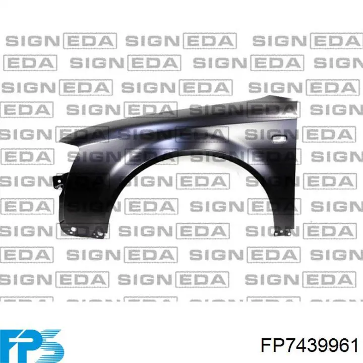Крепление бамера левое FPS FP7439961 цена, от 13.05 USD