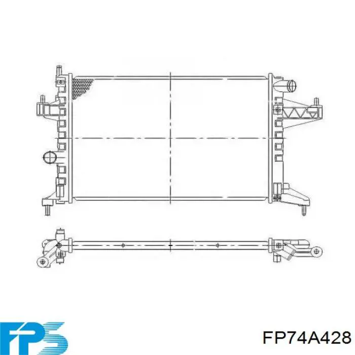 FP74A428 FPS Радиатор основной