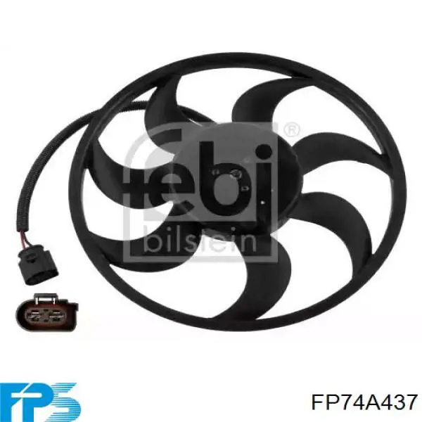 Радиатор охлаждения двигателя FPS FP74A437 цена, от 38.09 USD