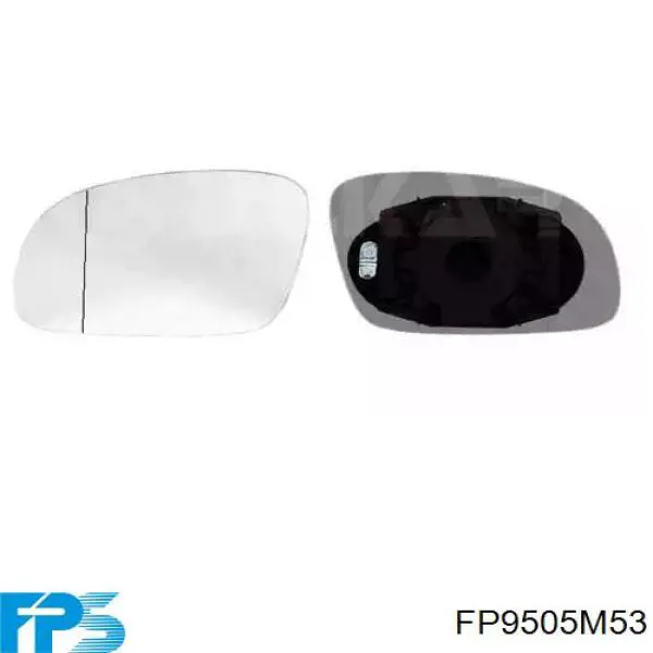 Зеркальный элемент водительского зеркала FPS FP9505M53 цена, от 5.31 USD