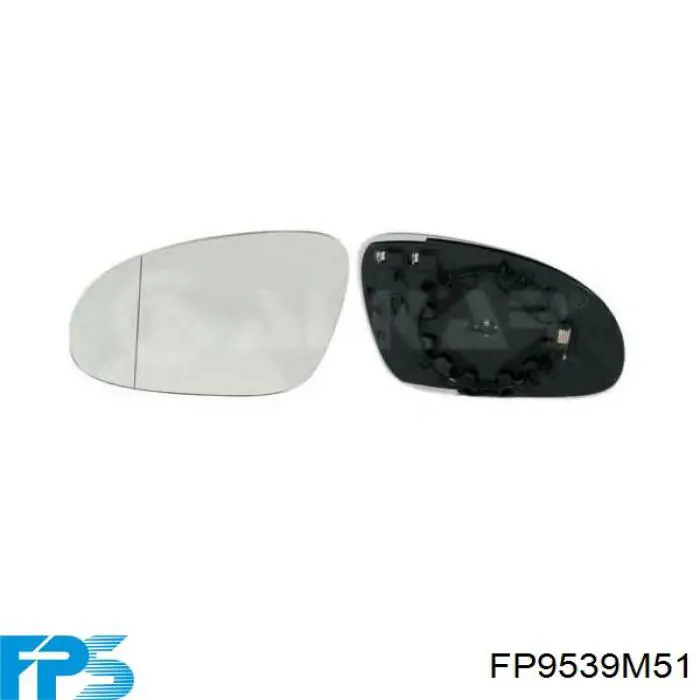 FP 9539 M51 FPS зеркальный элемент зеркала заднего вида левого