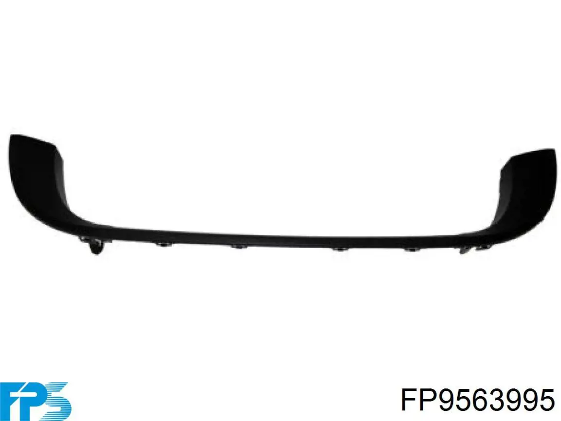 Молдинг решетки бампера переднего нижний FPS FP9563995 цена, от 25.59 USD