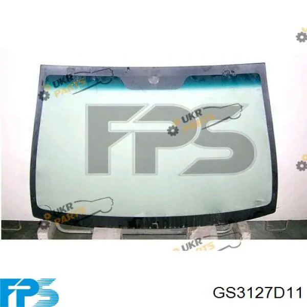 GS 3127 D11 FPS стекло лобовое