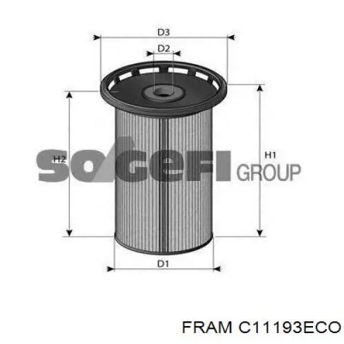 C11193ECO Fram топливный фильтр