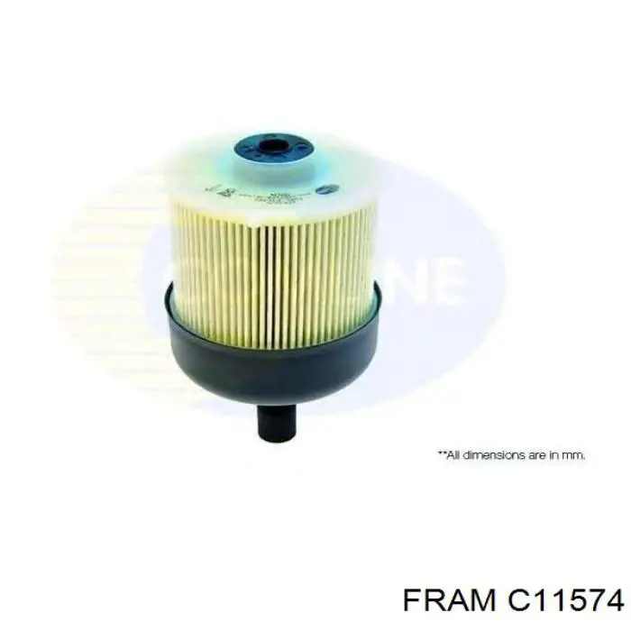 FA6116 Polcar топливный фильтр