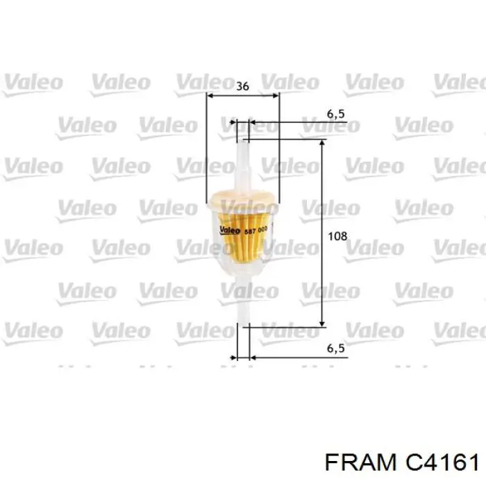 Топливный фильтр C4161 Fram