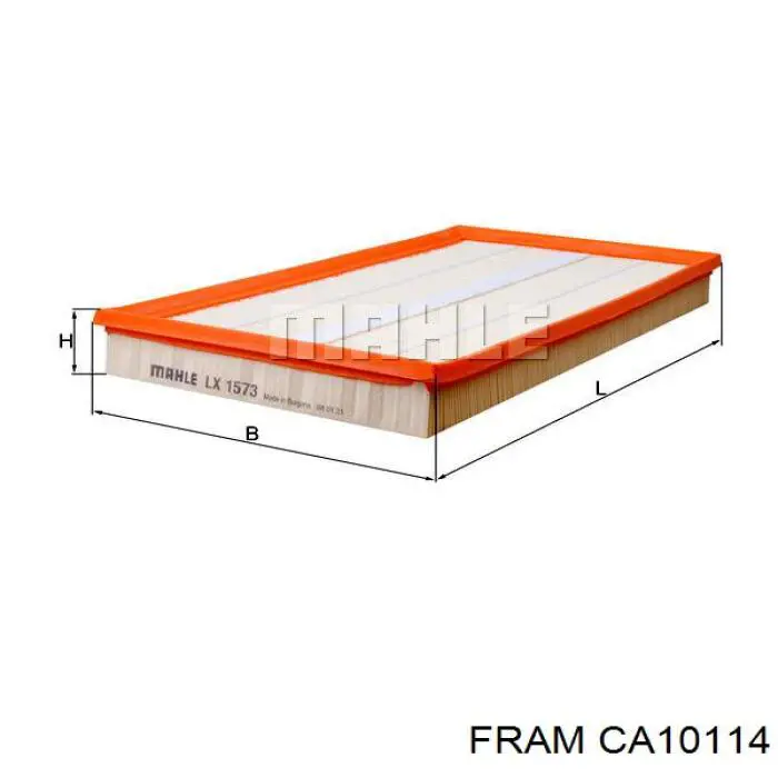 Элемент воздушного фильтра Fram CA10114 цена, от 11.70 USD