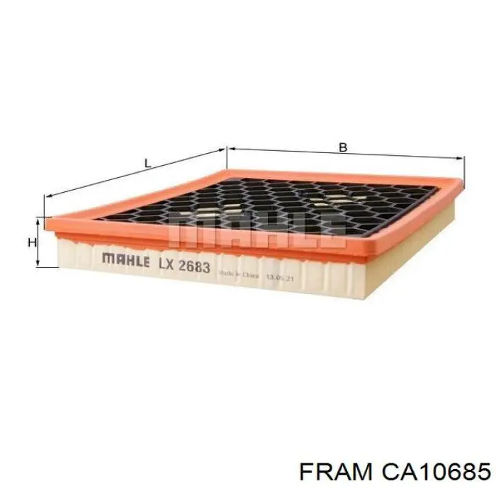 CA10685 Fram воздушный фильтр