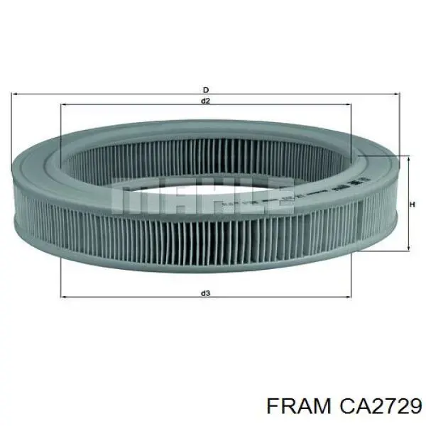 CA2729 Fram воздушный фильтр