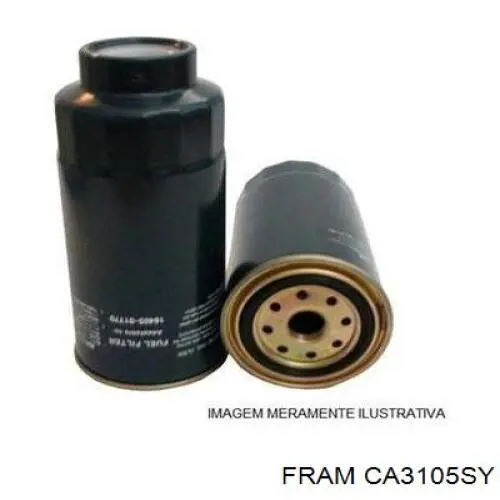 CA3105SY Fram Воздушный фильтр двигателя