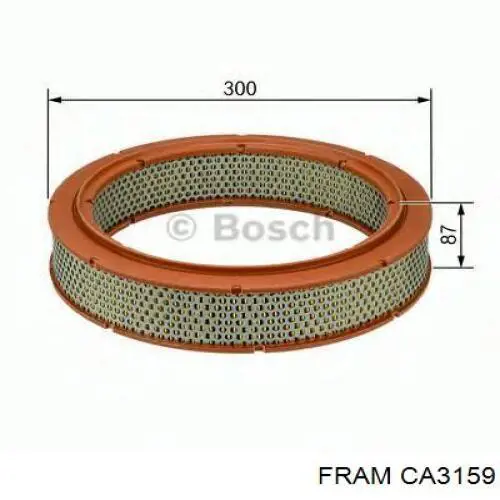 Воздушный фильтр CA3159 Fram