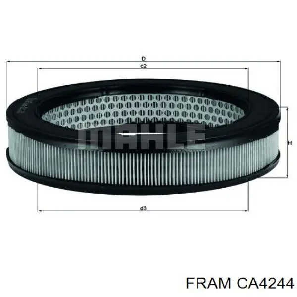 Воздушный фильтр CA4244 Fram