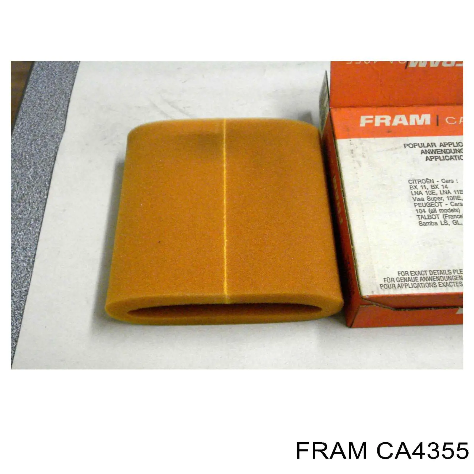 CA4355 Fram воздушный фильтр