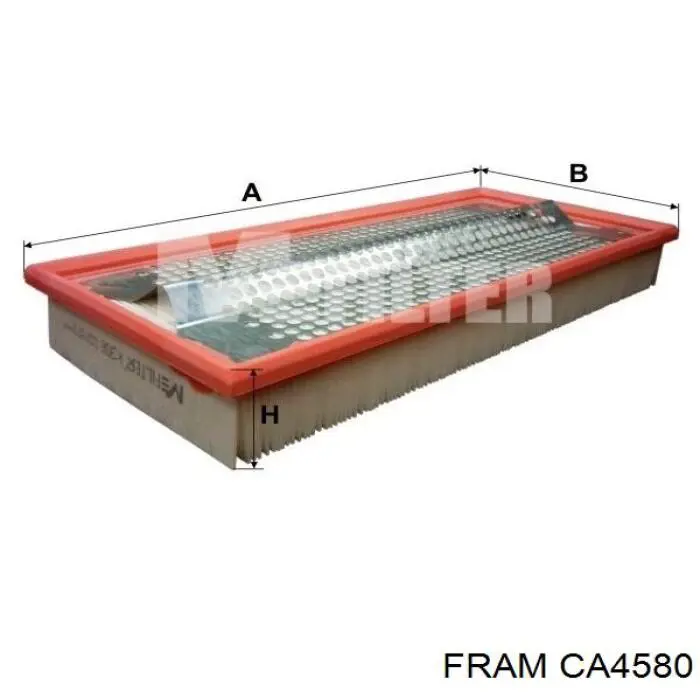 Элемент воздушного фильтра Fram CA4580 цена, от 5.64 USD