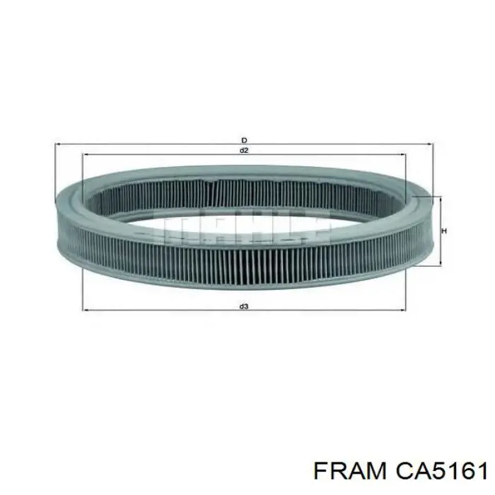 Элемент воздушного фильтра Fram CA5161 цена, от 4.37 USD