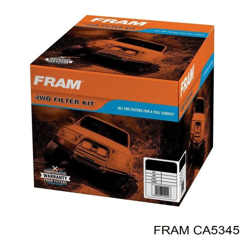 Элемент воздушного фильтра Fram CA5345 цена, от 6.48 USD