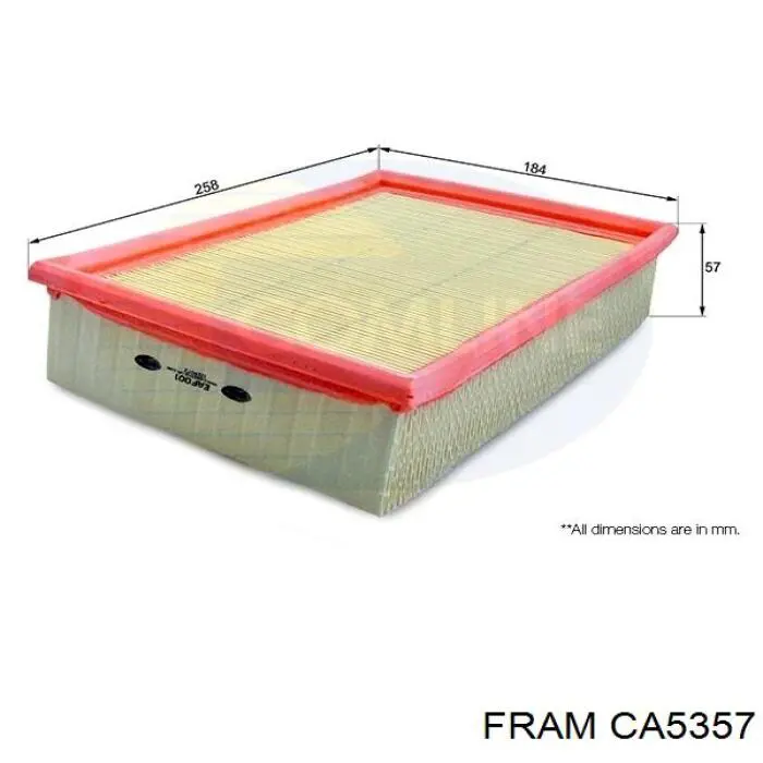 Элемент воздушного фильтра Case 87438248 цена, от 4.34 USD