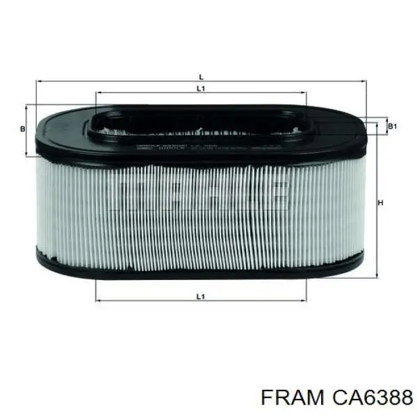 CA6388 Fram воздушный фильтр
