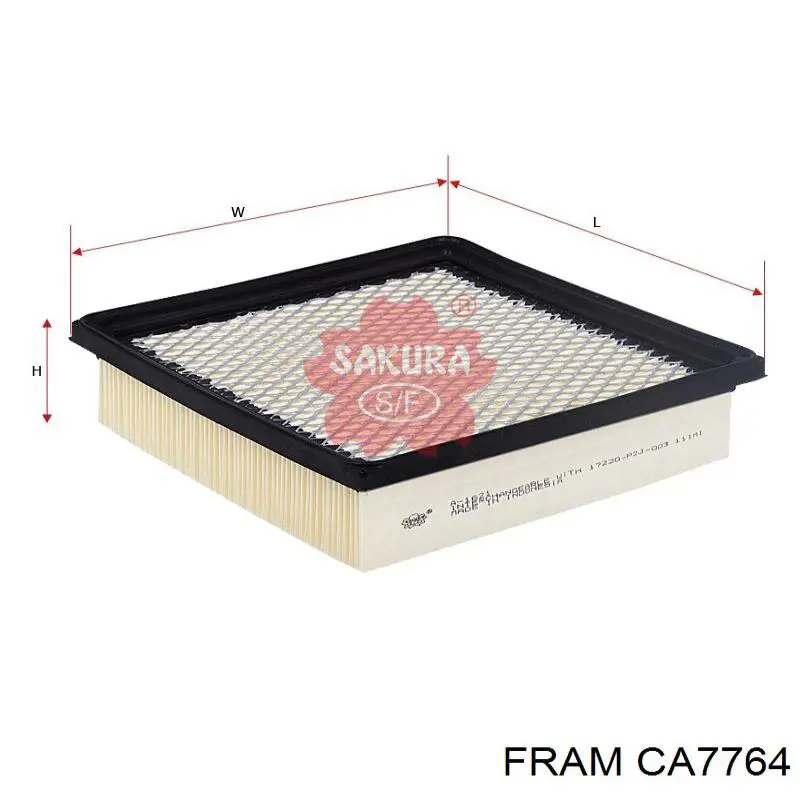 CA7764 Fram Воздушный фильтр двигателя