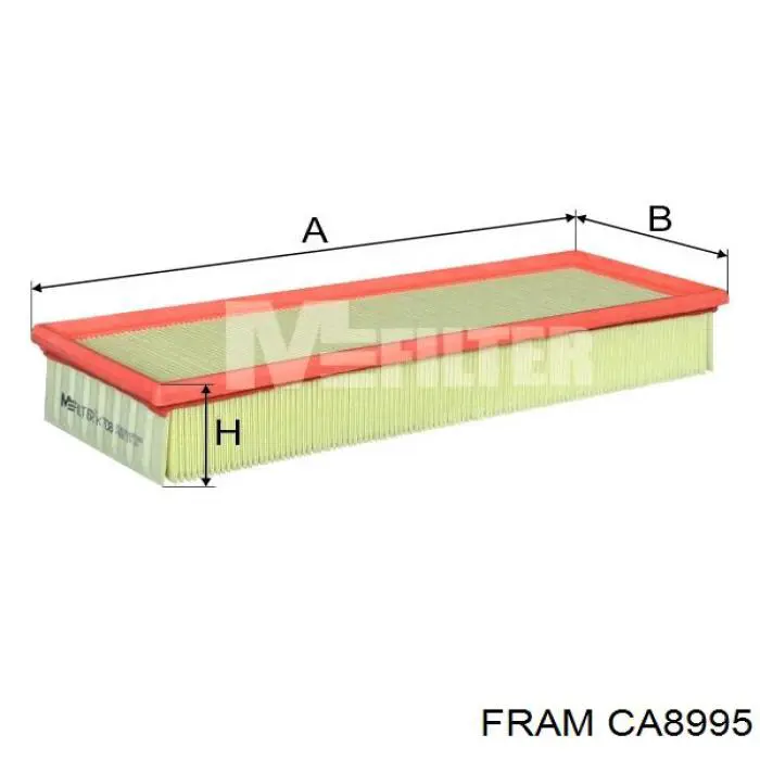 Воздушный фильтр CA8995 Fram