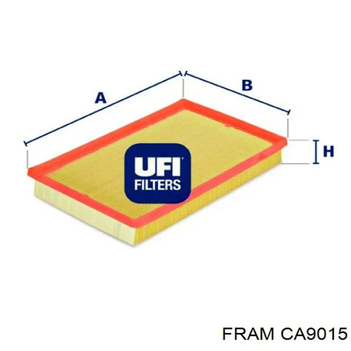 Воздушный фильтр CA9015 Fram