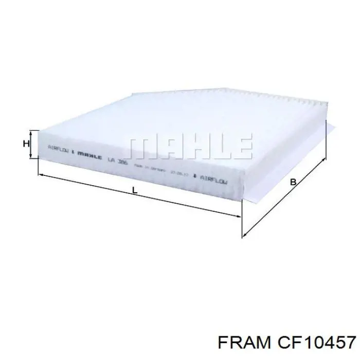 Купить CF10457 Fram Фильтр салона угольный
