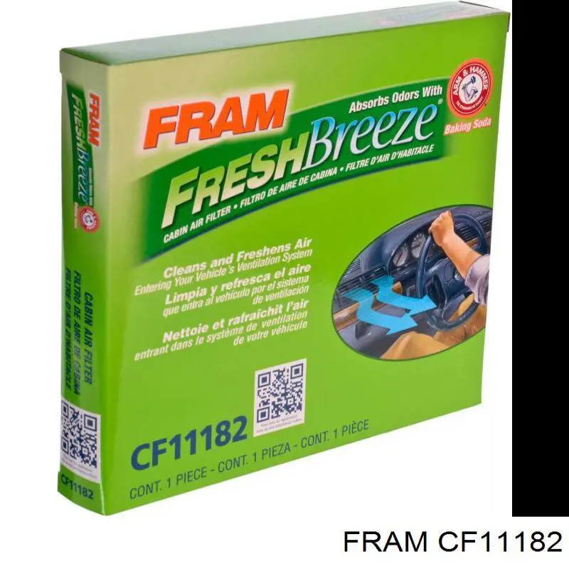 CF11182 Fram фильтр салона
