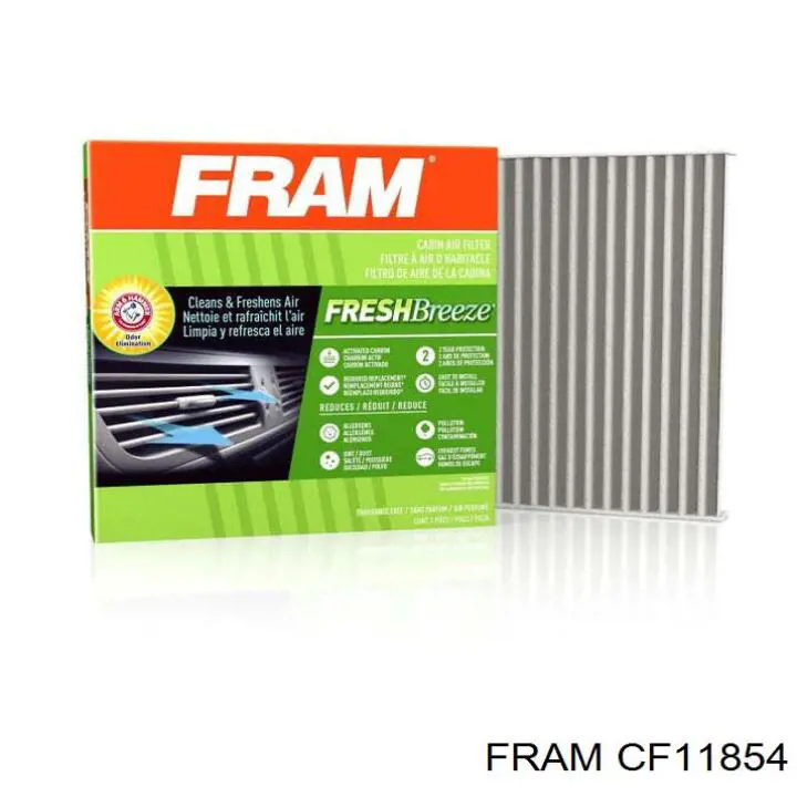 CF11854 Fram фильтр салона