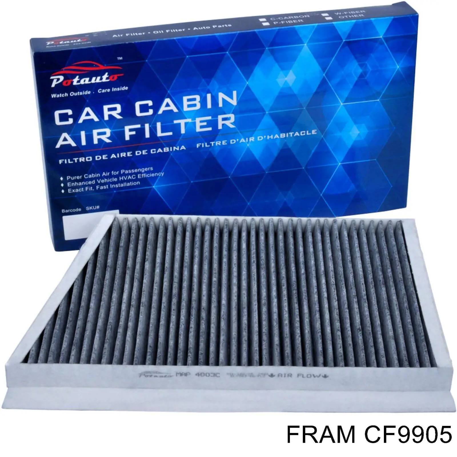 Фильтр воздушный отопителя Fram CF9905 цена, от 8.88 USD