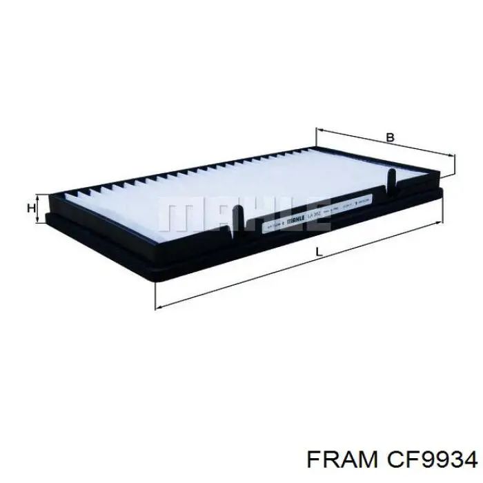 CF9934 Fram Внутрисалонный фильтр