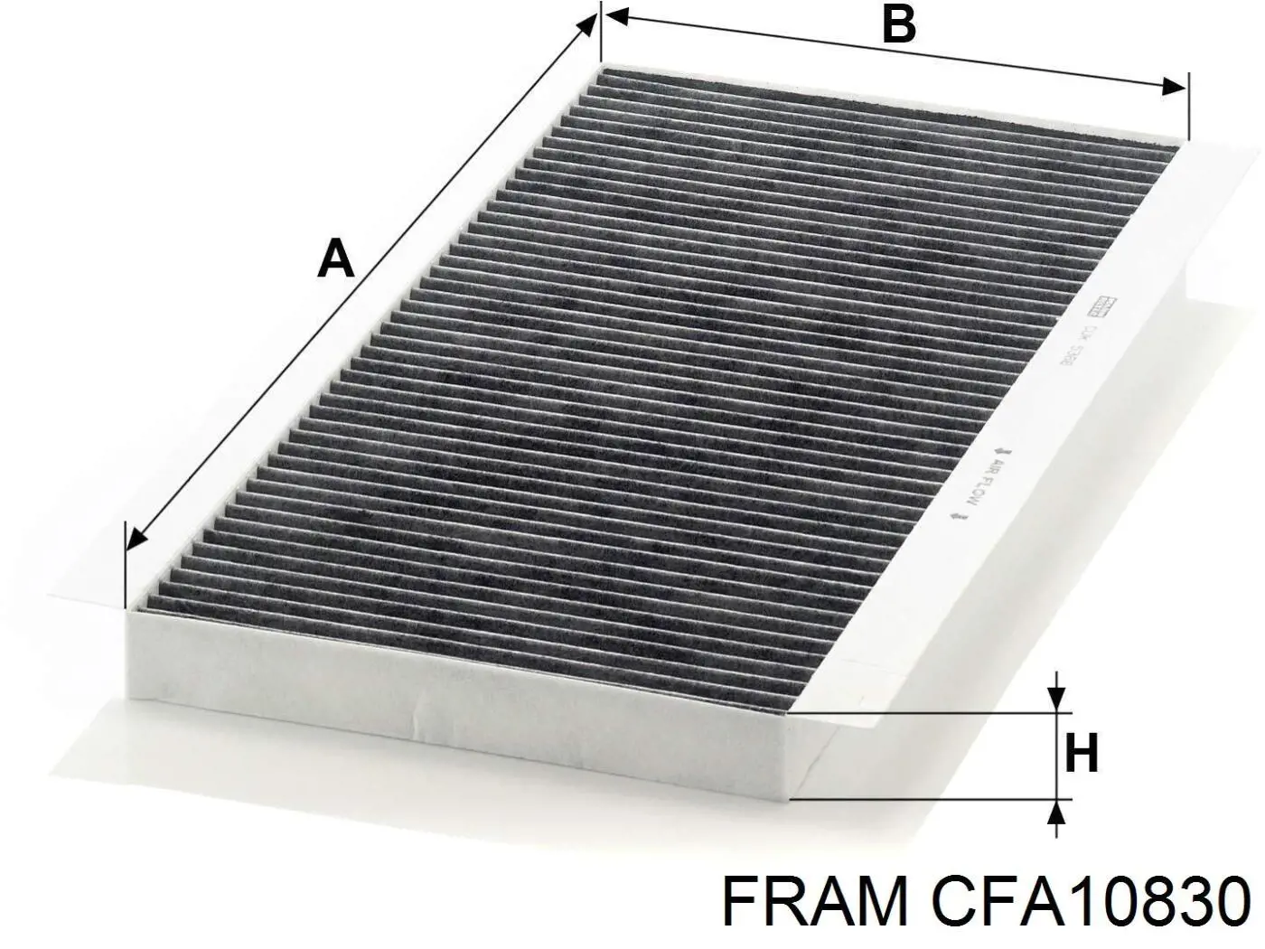 Купить CFA10830 Fram Фильтр салона угольный