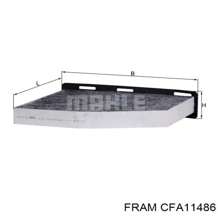 CFA11486 Fram фильтр салона