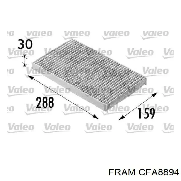 Фильтр салона CFA8894 Fram