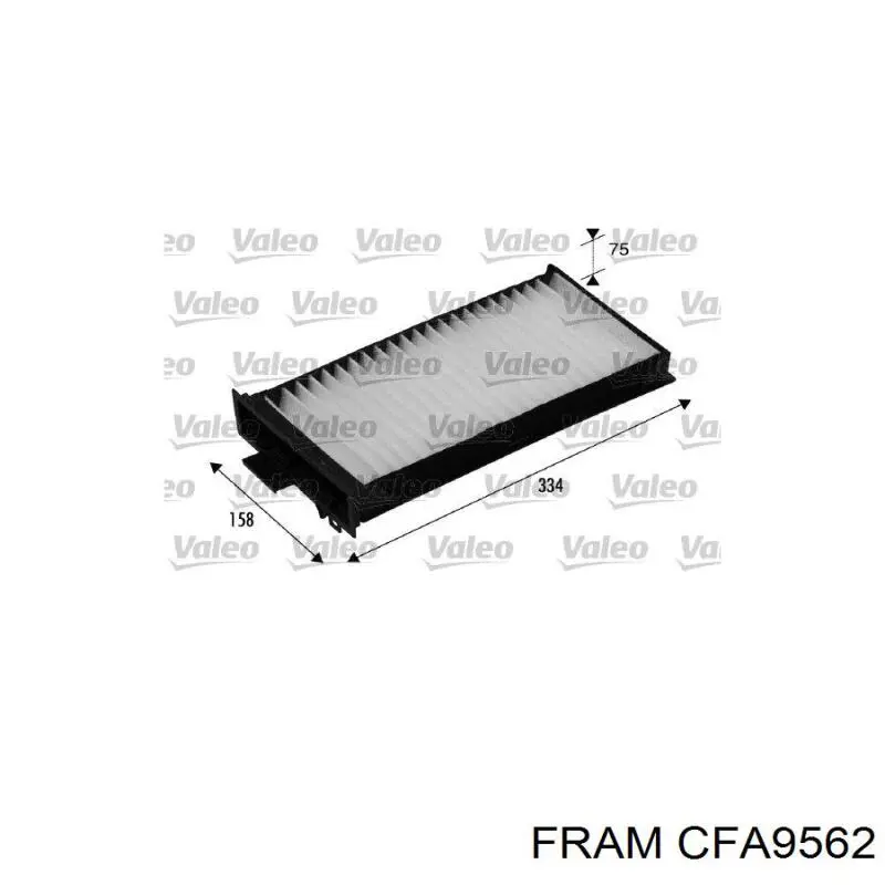 Фильтр салона CFA9562 Fram