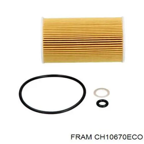 Фильтр очистки масла центробежный Fram CH10670ECO цена, от 7.06 USD