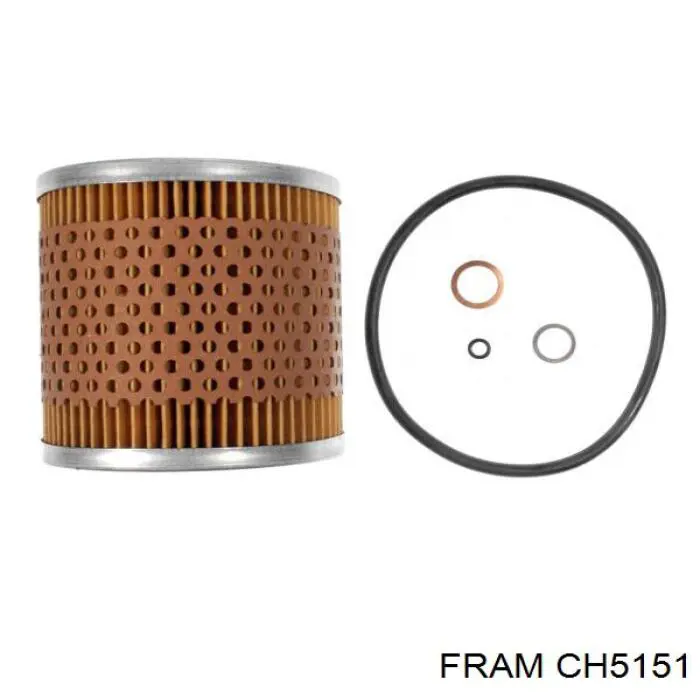 Фильтр масла Fram CH5151