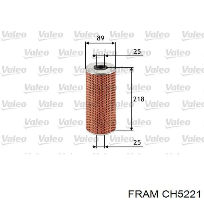 CH5221 Fram Масляный фильтр двигателя