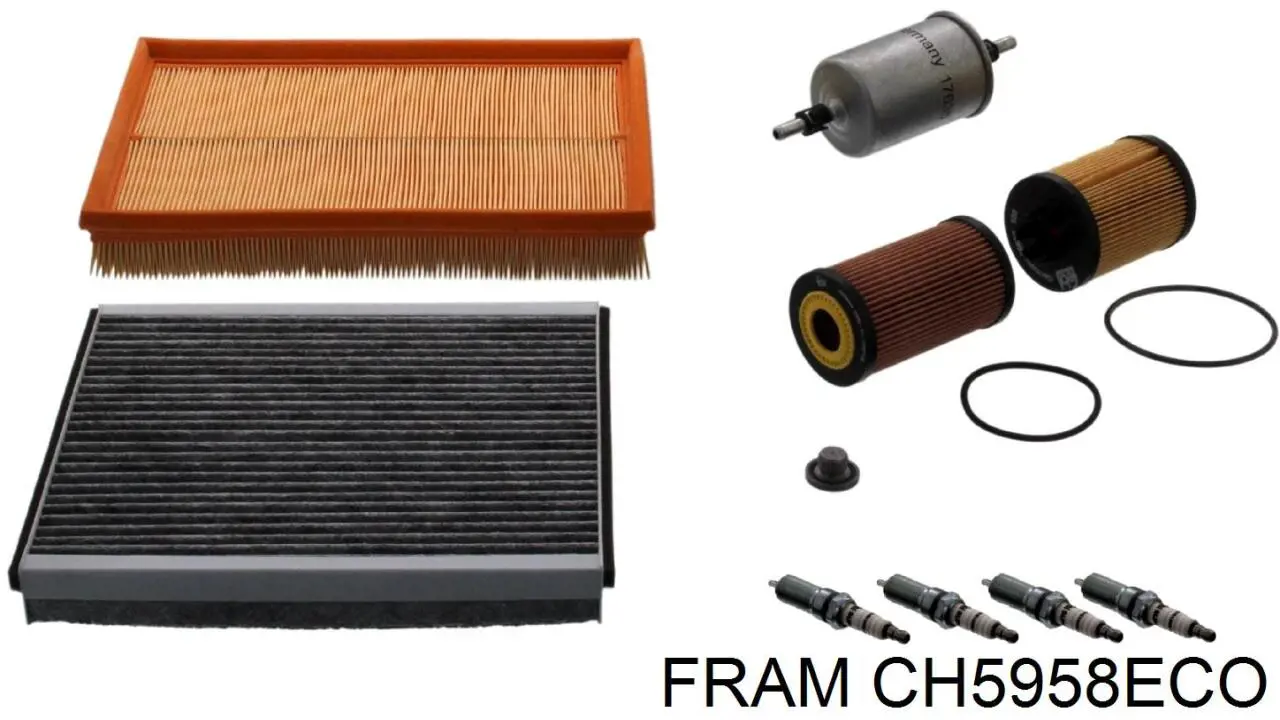 CH5958ECO Fram Масляный фильтр двигателя