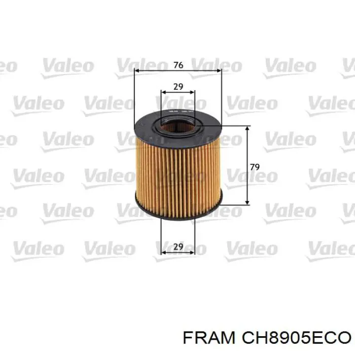 Фильтр очистки масла центробежный Fram CH8905ECO цена, от 6.31 USD