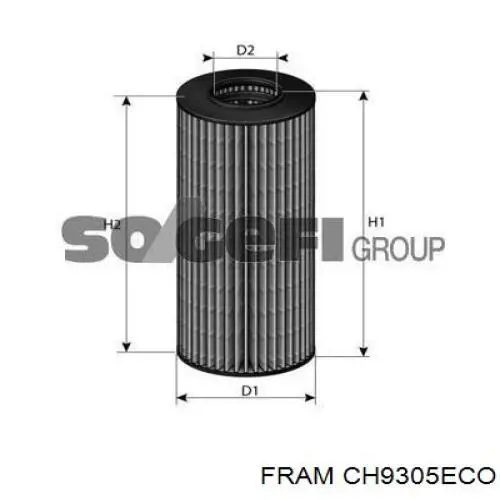 Масляный фильтр CH9305ECO Fram