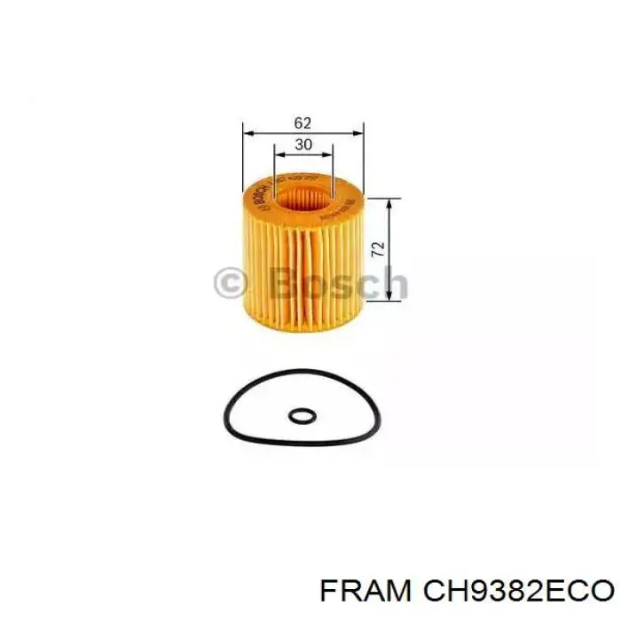 CH9382ECO Fram масляный фильтр
