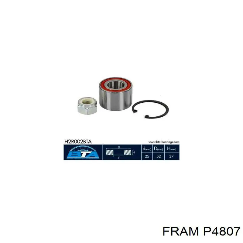 Купить P4807 Fram Фильтр-отстойник топлива грубой очистки