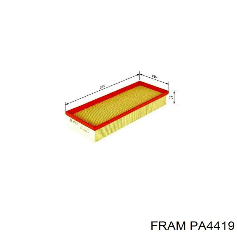 Воздушный фильтр PA4419 Fram