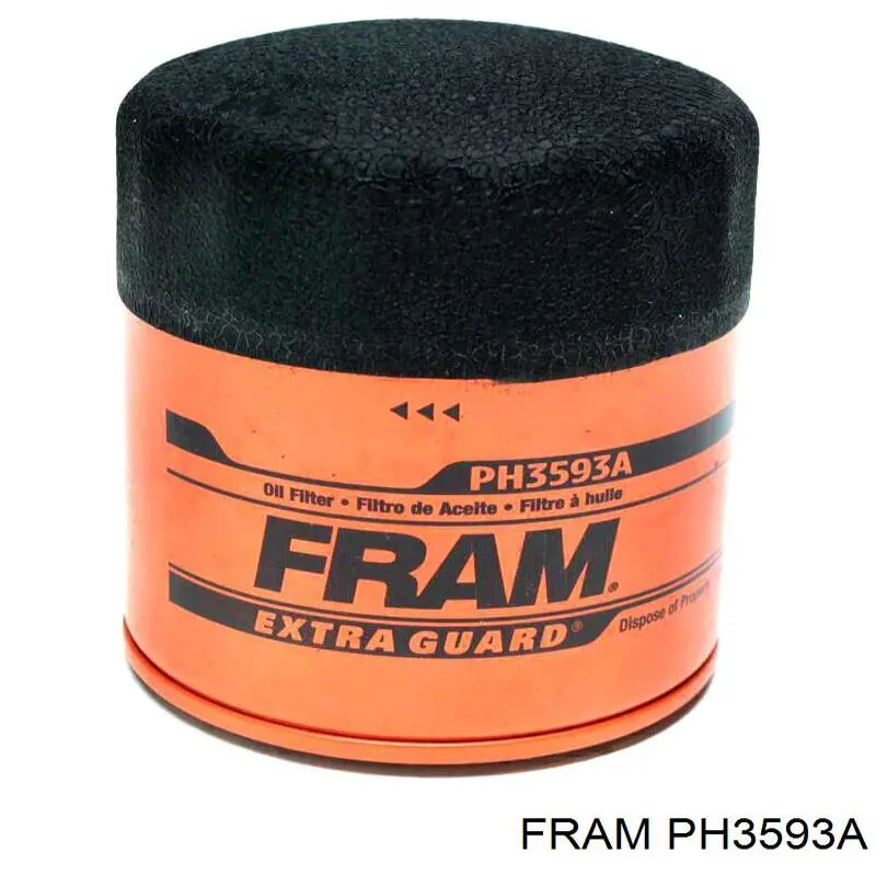 PH3593A FRAM Filtro de aceite original y equivalente