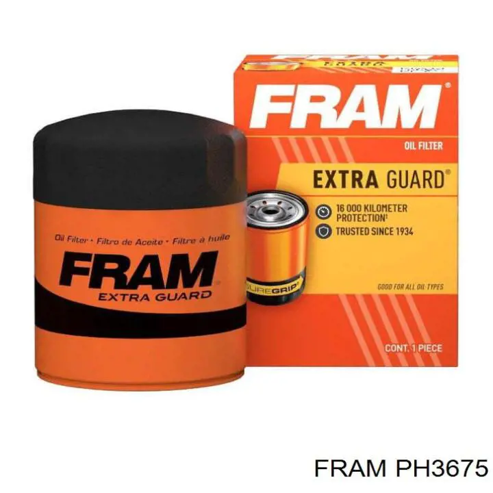 Фильтр очистки масла центробежный Fram PH3675 цена, от 5.07 USD
