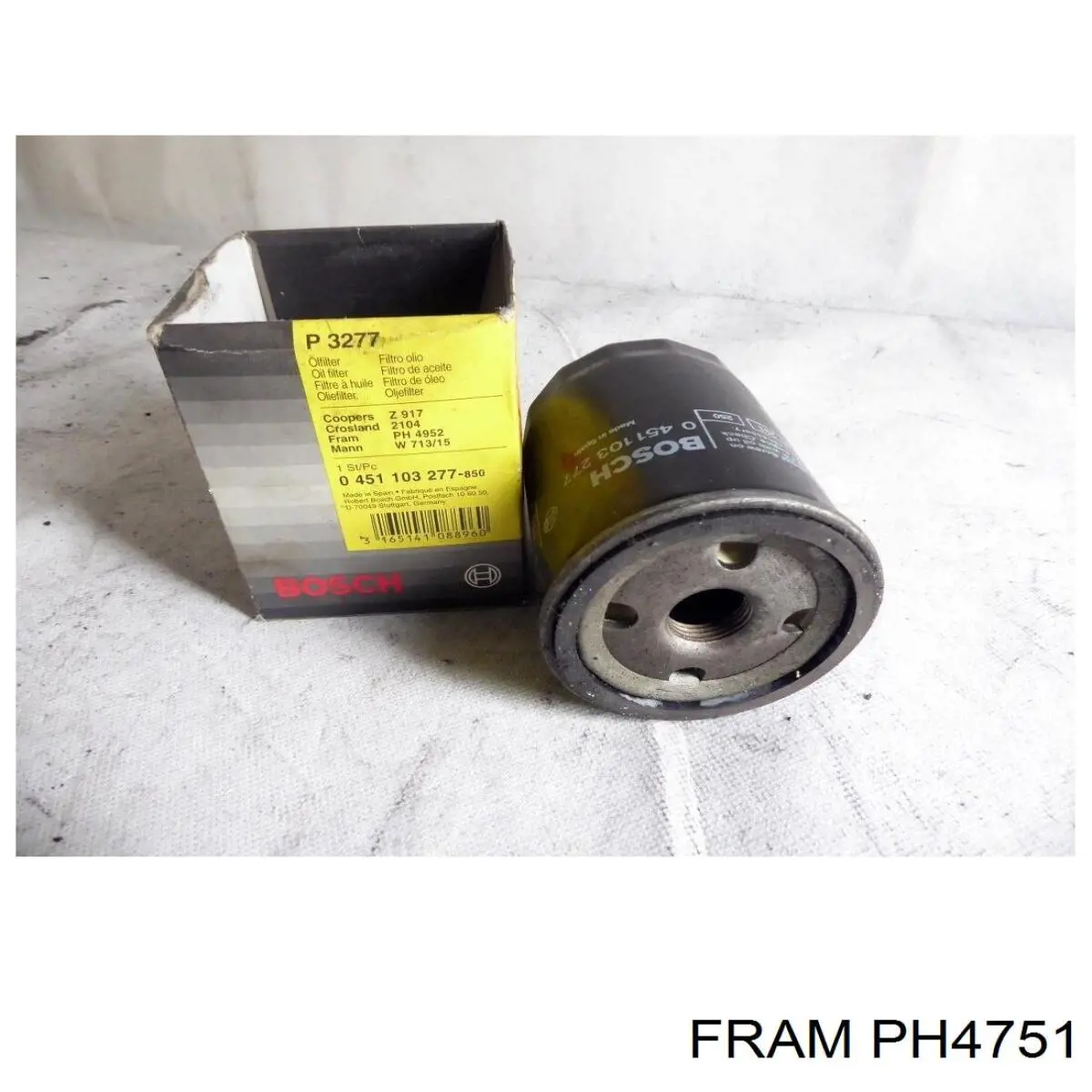 PH4751 Fram масляный фильтр