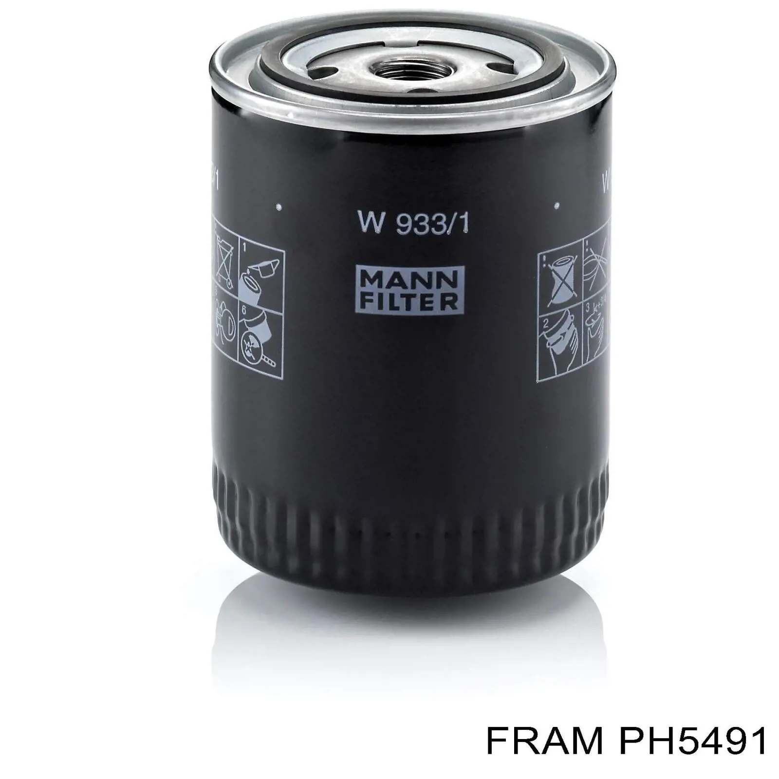 PH5491 Fram масляный фильтр