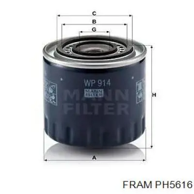 Фильтр очистки масла центробежный Starline SSFOF0956 цена, от 8.54 USD