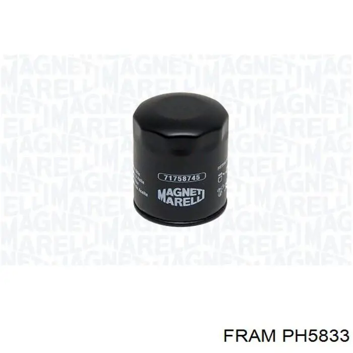 PH5833 Fram Масляный фильтр двигателя